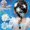Pasador de Copo de Nieve Congelado Nuevo Pasador para Niños Accesorios para el Cabello de la Princesa Elsa Pinza Lateral para Niñas Pinza para Niña Pequeña