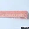 Venta al por mayor de fábrica En stock Banda elástica con patrón ondulado de 1,5-2,5 cm para correas de reloj, bolsos, zapatos, sombreros y ropa