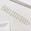 Tiras de Unha Vestíveis Eletrodepositadas Ultravioleta Olho de Gato, 30 Peças, Tiras de Unha Vestíveis Codificadas, Tiras para Atacado, Tiras de Unha Pré-Fabricadas Personalizadas