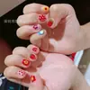 30 Piezas Pegatinas para Uñas Infantiles Sin Hornear Lindas de Dibujos Animados Mini Pegatinas de Uñas para Niñas Impermeables de Larga Duración No Tóxicas Sin Olor