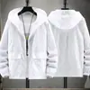 Ropa de Protección Solar de Talla Grande Transfronteriza Chaqueta para Hombre Ropa de Protección Solar de Verano Ligera Ropa Fina para Piel al Aire Libre Pesca Estilo Pareja Moderno