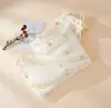 Pantalones de pijama de algodón de nuevo estilo para mujer, estilo fino de verano, pantalones de pierna ancha de gasa de doble capa estilo pastoral, pantalones holgados para casa que se pueden usar afuera