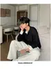Directo de Fábrica Estilo Old Money Otoño Invierno Cárdigan de Punto Manga Larga para Hombre Estilo Coreano Moderno Suéter de Tacto de Alta Gama Chaqueta Casual