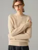 Suéter de cashmere 100% puro de sete agulhas espessado para mulheres, gola semi-alta, mangas compridas, pulôver, camada base de tricô versátil para outono e inverno