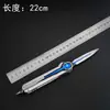 Producto Periférico para Videojuegos Delta Polaris Cuchillo de Resorte de Dos Vías 22cm Modelo de Arma Metálica Adorno de Arma de Aleación