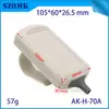 Caja de carcasa para instrumento de mano Ocombe con cable de plástico ABS para detector de control remoto control industrial carcasa de plástico H-70a