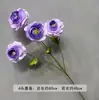 Flores Artificiales Moradas de Boda Elegante Boda Compromiso Banquete Montaje Techo del Salón de Bodas Decoración de Flores Artificiales Escenario Flores Guía de Camino