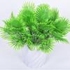 Variedad de planta artificial eucalipto de 7 ramas pasto persa flor artificial de plástico planta verde bonsái planta artificial accesorios para pared