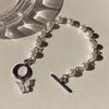 2025 Nuevo Brazalete de Perlas Campana de Jade Hetian Diseño Nicho Ins para Mujer Brazalete de Bendición de Alta Gama Lujo Accesible