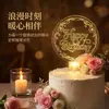 Decoración para Pastel de Cumpleaños Cuadrada Iluminada Grabada con Láser en Acrílico Decoración para Fiesta de Cumpleaños