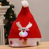 Sombrero de Navidad sombrero de asta de ciervo sombrero de Papá Noel sombrero de Navidad para adultos y niños decoraciones navideñas tocado navideño