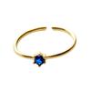 Anillo geométrico de circón rojo neto moda personalidad ins todo-fósforo apertura ajustable anillo fino para dedo shopee suministro de comercio electrónico
