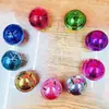 4cm cm campana decorativa navideña brillante llavero accesorios manualidades metálicas campana de cinco estrellas venta al por mayor