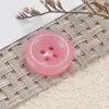 Botones de Resina de Colores de Cuatro Agujeros con Bordes Delgados para Ropa de Niños Camisas, Botones Redondos Cosidos a Mano, Botones Decorativos de Aplicación Hechos a Mano para Niños, Botones Decorativos