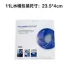 Balde dobrável para carro 11 litros, balde de pesca para carro, grande capacidade, armazenamento portátil, retrátil com alça, bolsa de armazenamento à prova d'água