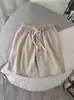 Shorts casuales de pierna ancha para hombre, estilo retro americano, de verano, para entrenamiento deportivo, al aire libre, fitness, holgados, rectos, de color liso, versátiles