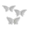 Ropa Bricolaje Resina Epoxi Alas de Mariposa Carrillón Colgante Cristal Yeso Joyería Decorativo Molde de Silicona Mayoreo