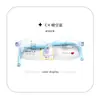 89028 Nuevo Marco de Gafas de Silicona Marco de Gafas para Clases en Línea Infantiles Espejo Funcional para Miopía Marco de Gafas Infantiles Venta al por Mayor