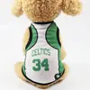 Ropa Nueva de Verano para Perros Ropa para Mascotas Chaleco para Perros Ropa de Baloncesto para Mascotas Chaleco de Fútbol Mundial