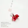 Campanilla de Viento con Cuentas de Jade Natural Flor Accesorios para Ropa Pulsera Colgante Hecha a Mano DIY para Mujeres