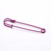 Alfinetes de Segurança Coloridos de Metal Pintado por Spray para Decoração de Suéteres e Xales, Peças de Acessórios DIY, Acessórios de Vestuário