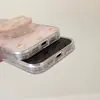 Funda de teléfono linda de oso estilo coreano para iPhone 18 Pro Max, también adecuada para 16 Pro y 18 Pro/15