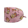 Entrega transfronteriza de gorros quirúrgicos de algodón puro para salones de belleza, gorros universales sin visera, gorros con cola de cúpula, turbantes médicos y pañuelos para la cabeza