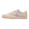 Zapatillas deportivas de baloncesto Jordan 1 de caña baja para hombre y mujer, AJ1 Lightning Reverse Swoosh Black Warrior Mocha, transfronterizas europeas