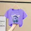 Camiseta de Manga Corta 100% Algodón Puro para Niños 2026 Nueva Ropa de Verano para Niños Top de Media Manga Camiseta Básica para Niños Mayores