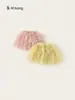 Roupa Infantil Yubao Saia Curta de Bebê Menina Verão Novo Saia Tutu Infantil Meninas Saia de Tule de Princesa Saia Convexa
