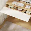Placa de Extensión para Escritorio, Bandeja Ampliada Específica para Cajón sin Taladro, Soporte Plegable para el Borde del Escritorio del Hogar