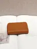 Piel de Vacuno de Primera Capa Cremallera Acordeón Tarjetero Cuero Genuino Togo Bolsa para Identificación Tarjetero Bolsa Portátil para Cosméticos