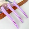 Pinza de Pato de Boca Larga para Estilista de Peluquería para Salón de Peluquería, Posicionamiento de División para Permanente y Teñido, Pinza para el Cabello sin Costuras, Pinza de Estilismo