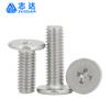 Tornillos para Máquina Phillips de Cabeza Plana Delgada de Acero Inoxidable 304 M5~M12 Venta al por Mayor Estándar de Guangdong cm Fábrica Pequeña de Tornillos Phillips en Stock