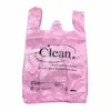 Bolsas de basura con estampado morado, engrosadas, de mano, no fáciles de romper, para cocina, sala de estar, hogar, gran capacidad
