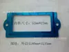 Portatarjetas de Acero Inoxidable Marco para Etiquetas con Mango de Metal Electrochapado en Hierro Marco para Tarjetas de Presentación Marco para Tarjetas Detalles de Marcado Marco para Etiquetas