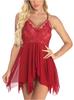 Lencería Sexy de Exportación Europea y Americana Recortada Tirantes Sexys Conjunto de Camisón Sexy Suministro de Comercio Exterior de Aliexpress