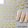 FULL BEAUTY Novo Dia dos Namorados KT Cat Nail Art Adesivo Vermelho Amor Hot Back Adesivo Unhas Adesivo Mix