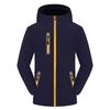 Ropa de asalto impermeable de una pieza logo personalizado más terciopelo abrigo de trabajo overol cortavientos reflectante ropa de trabajo express exportación