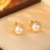 Aretes de Girasol Casuales y Elegantes para Mujer, Tapones Originales para Orejas, Pendientes de Estilo de Lujo Accesible para Celebridades, Pendientes Versátiles