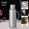 Venta Directa de Fábrica Hervidor Mecánico con Recubrimiento de Titanio, Termo de Gran Capacidad, Hervidor de Té de Gama Alta para Hogar, Exterior, Oficina, Termo