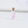 Japonês e Coreano Mais Vendidos Fresco e Doce Garrafa de Vidro de Garrafa de Deriva Trevo de Quatro Folhas Dente-de-Leão Flor Real Flor Seca Colar Modelo de Melhor Amiga