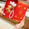 Pingente Chaveiro Shuibeizizui Ouro 999 com Senso de Luxo, Requintado e Fofo para Meninas, Acessório de Bolsa