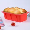 Molde de Silicona para Pastel Rectangular Grande Molde para Hielo Bandeja de Silicona para Hornear Moldes para Pastel Molde para Pan Tostado Suministros para Hornear