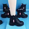 Botas Calientes para Mujer, Botas de Nieve de Felpa, Forradas de Polar 2025 Invierno, Suelas Gruesas, Zapatos Antideslizantes para Mamá, Botines para Mujer, Botas de Algodón