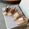 Sandalias de estilo urbano para niños 2025 primavera/verano nuevo estilo zapato para bebé niño niña zapatos para niños suela blanda estilo verano antideslizante