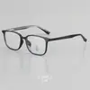 Gafas Tr100 Estilo Vintage Nuevo Sin Receta, Popular Versión Coreana, Monturas de Gafas de Aspecto Natural, Se Pueden Montar con Lentes de Graduación, Esencial de Aspecto Natural