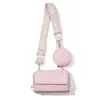 Bolso cruzado para teléfono, bolso de un solo hombro para mujer, diseño de nicho, moderno y a la moda, estilo simple, correa ancha ajustable para el hombro, monedero