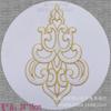 Tecido com Patch de Bordado Xiangyun Roupas de Performance Tecido Dourado e Prateado Patch Roupas de Ópera Roupas Antigas Patch de Bordado Quente Acessórios para Vestido de Noiva