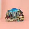 Imanes para Refrigerador de Suzhou Ciudad de Madera Atracciones Culturales y Creativas Regalos Personalizados de Viaje Souvenirs de Reunión Anual Decoraciones para Refrigerador